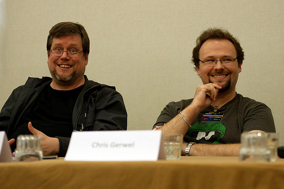 Jonathan Crowe and Chris Gerwell, Readercon 25 (2014)