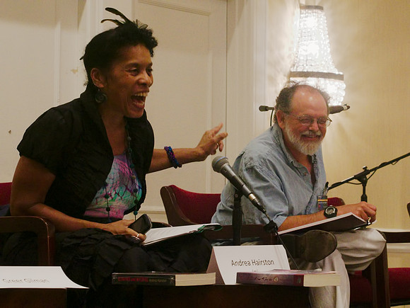 Andrea Hairston and Kenneth Schneyer