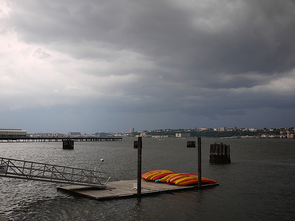 Hudson River from the 79th Street Boat Basin