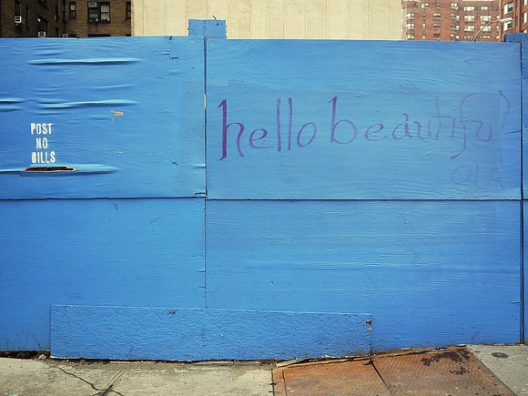 POST NO BILLS / hello beautiful