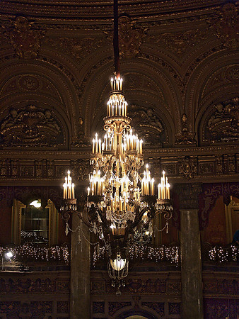 Chandelier of the Loew's Jersey Theater