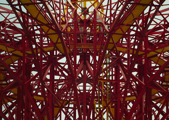 Detail of the Parachute Jump, Coney Island, Brooklyn, NY