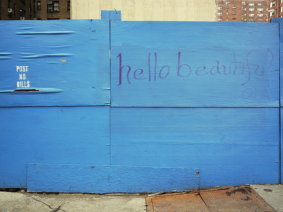 POST NO BILLS / hello beautiful