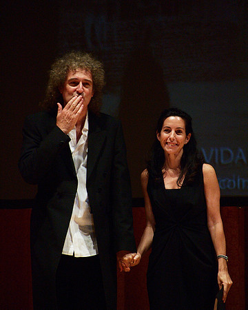 Brian May and Elena Vidal