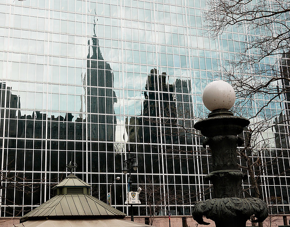 Bryant Park, Grace Building (Empire State Building)