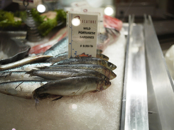 Sardines, Grand Central Terminal Market