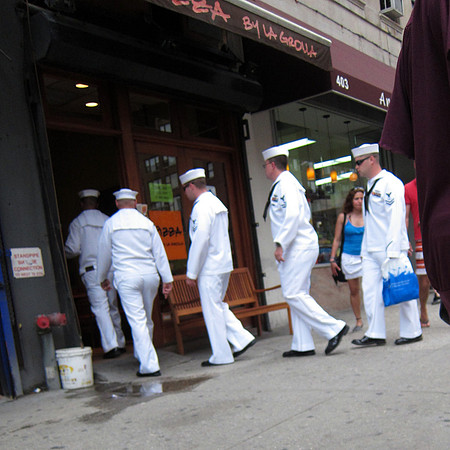 Fleet Week;  Amsterdam Avenue