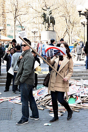 Union Square anti-war protest