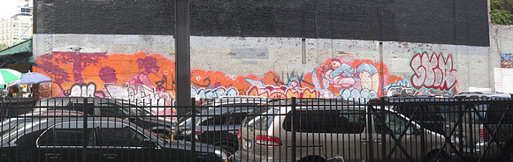 Parking lot, Houston Street