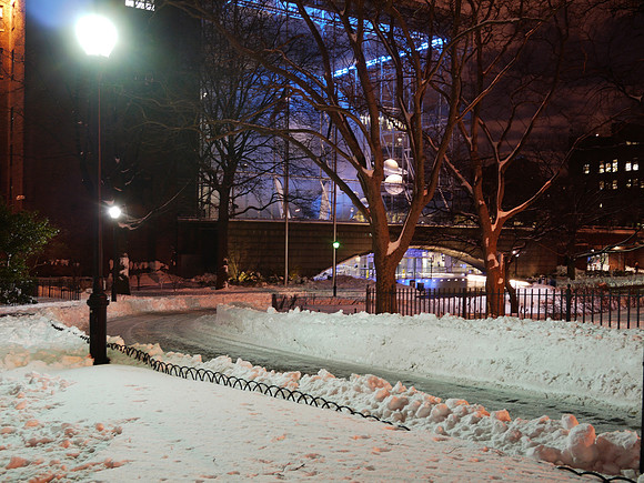Theodore Roosevelt Park and the Rose Center Planetarium