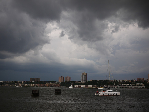The Hudson River at about 76th Street