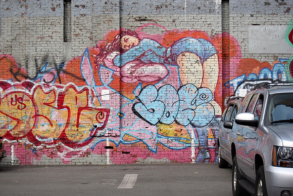 Parking lot, Houston Street
