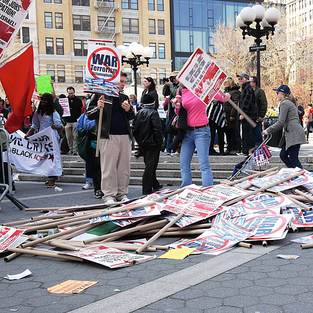 Union Square protest