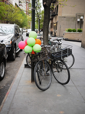 Bicycles and balloons