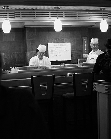 Sushi chefs, Manhattan
