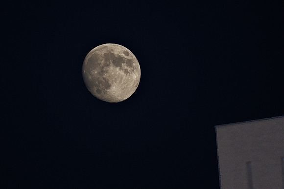 Moon over Manhattan