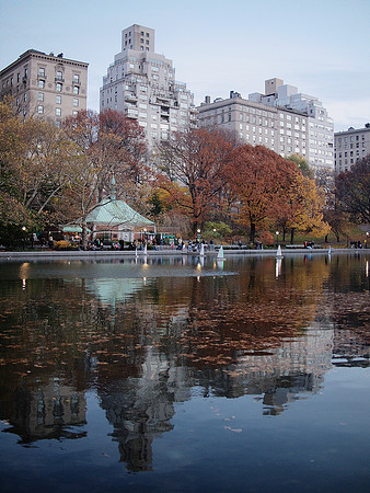 The Boat Pond,  Central Park