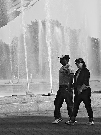 At The Unisphere, Late Summer