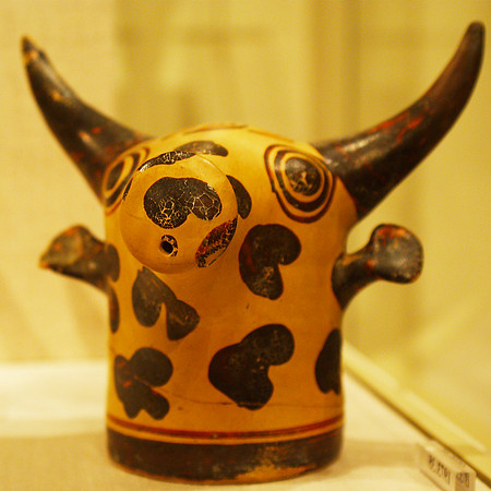 frantic mooing