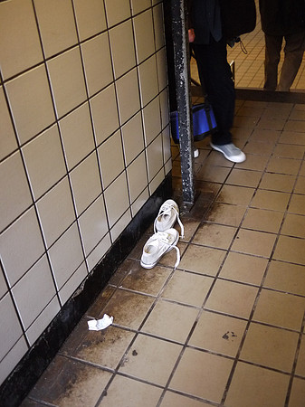 It's the shoes