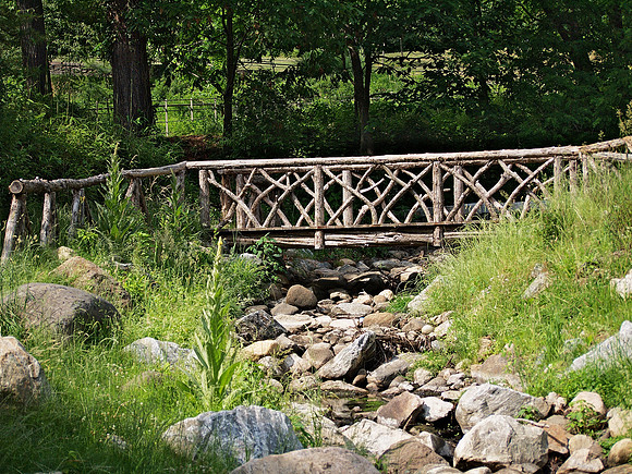 Footbridge, Washington Irving's Sunnyside