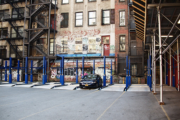 Parking lot, Hell's Kitchen