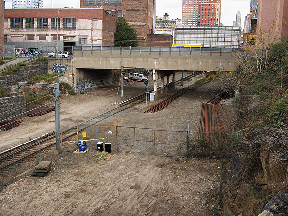 Towards the West Side Railyards