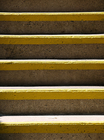 Parking lot stairs, Burlington (MA) Marriott