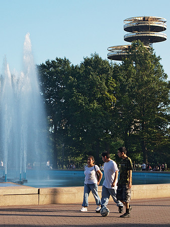 At The Unisphere, Late Summer