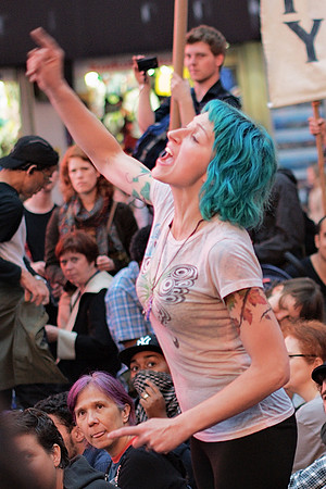 Occupy Wall Street/Times Square, 15 May 2012