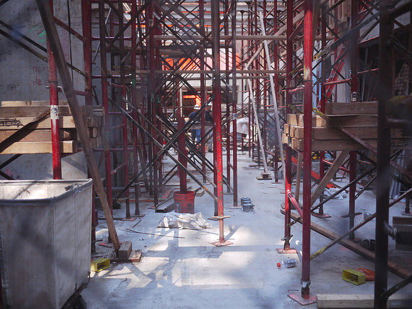 Construction site, Garment District