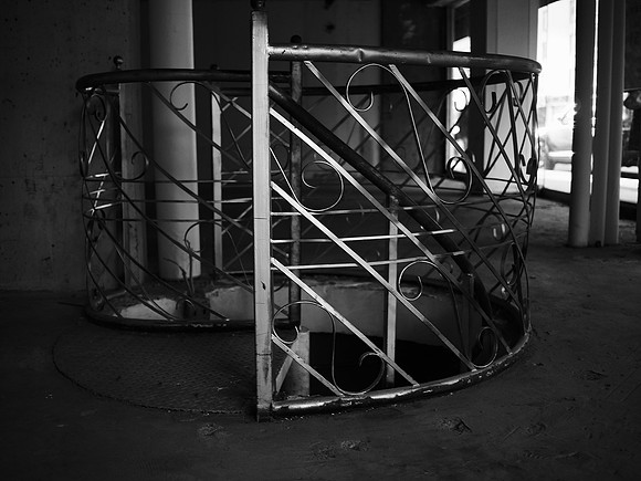 Spiral Staricase, Empty Storefront, Yorkville
