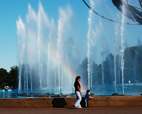 Late Summer Sunday at the Unisphere