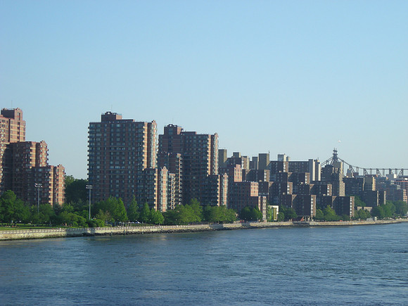 across the East River