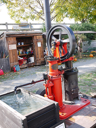 Engine at work