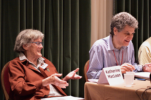 Katherine MacLean and Eric Van