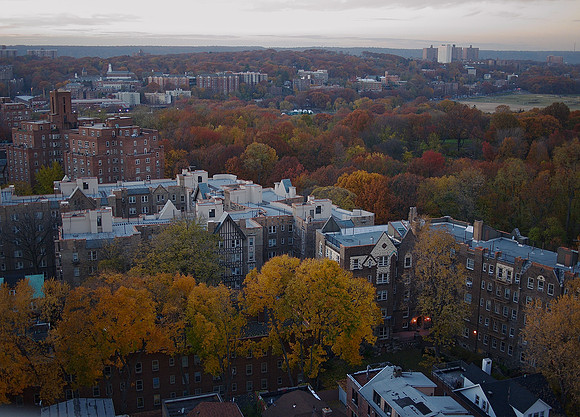The Bronx, looking northwest from the Amalgamated Co-op towers