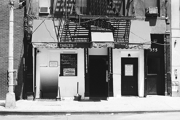 Bar, West 41st Street