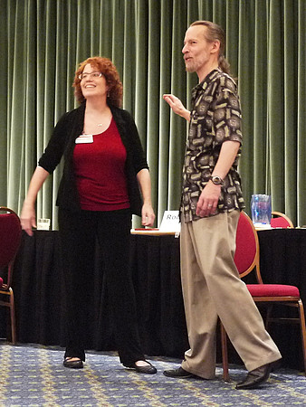 Madeleine Robins and Duncan Eagleson