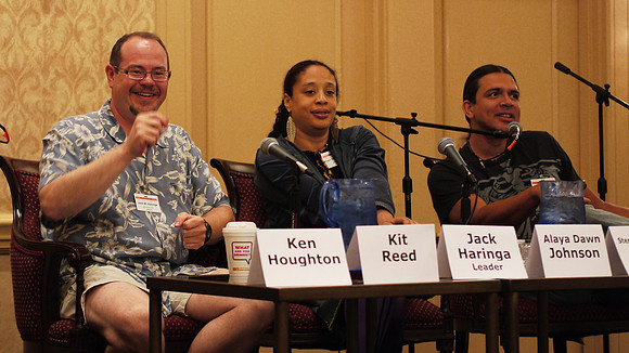 Jack Haringa, Alaya Dawn Johnson, and Stephen Graham Jones