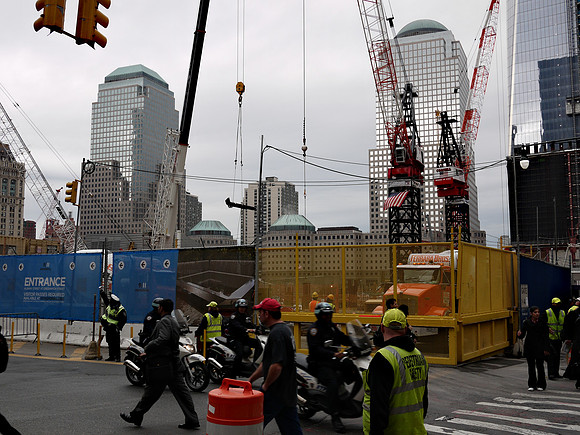 WTC site construction, 11/15