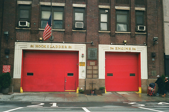 Hook and Ladder 21, Engine 34, West 38th Street