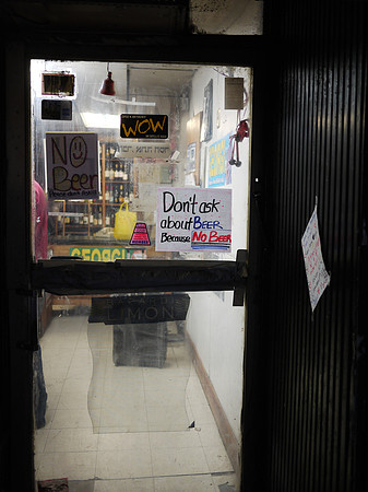 Liquor store, West 40th Street