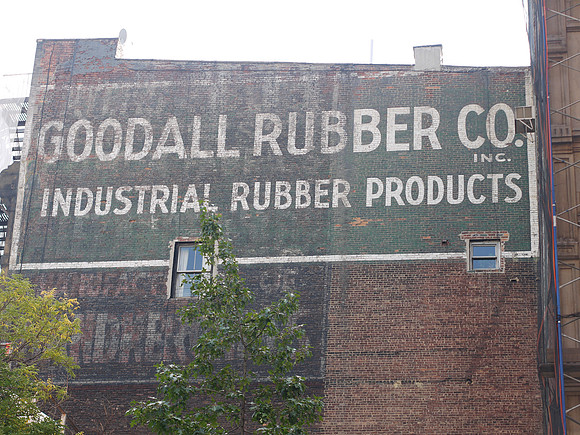 Wall ad, Tribeca
