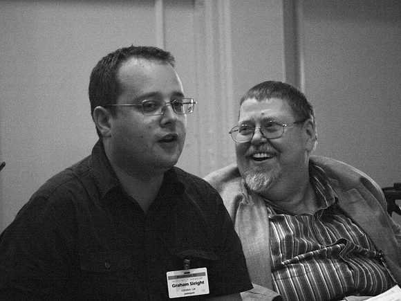 Graham Sleight and Gardner Dozois