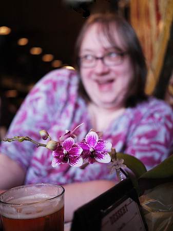 Beer, orchids, wild fun times