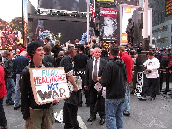 Occupy Wall Street/Times Square rally, 15 May 2012