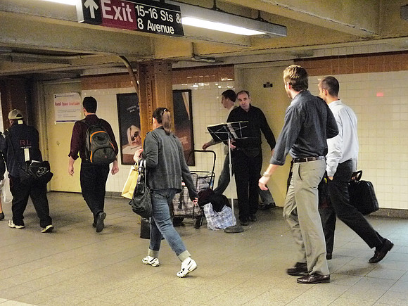 Subway Opera Singer