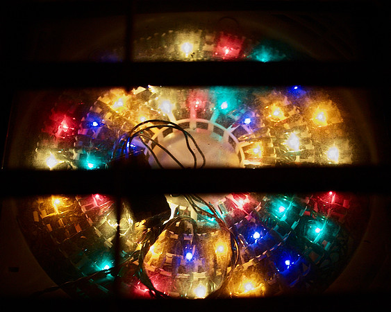 Light Display, Locksmith Shop, York Avenue