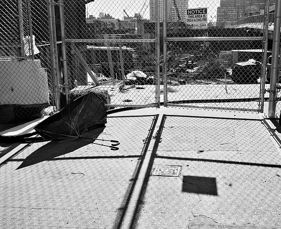 7 Train extension worksite, 11th Avenue and 37th Street